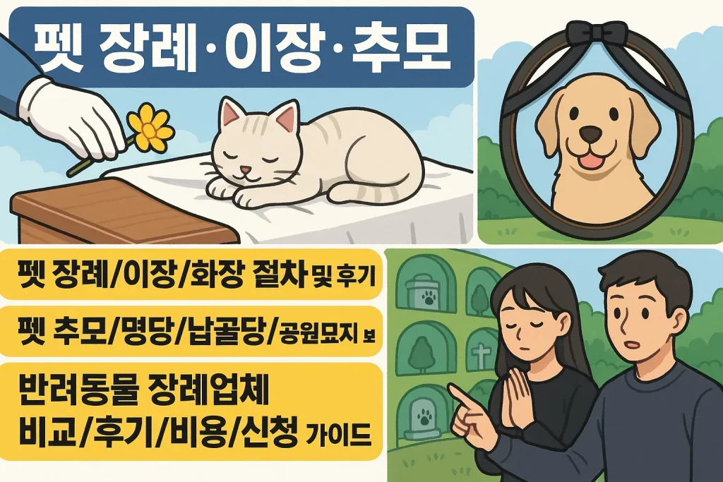 반려동물 장례지도사 자격증 취득 후 실제 취업 가능한 업체 리스트